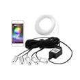 thumbnail image 5 of Luz de ambiente para automóvil noble sin rosca, línea de fibra de carbono, luz fría, luz de ambiente para automóvil de 64 colores, control por aplicación, 5 of 5