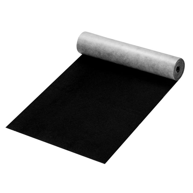 Unique Bargains Patchs en Velours Autocollants Patchs de Réparation Noirs 58'x8'