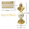 thumbnail image 3 of 6Pcs Candy Cane Christmas Tree Hanging Decorations Lollipop Ornaments Pendants for Xmas Winter New Year Home Party Supplies, 3 of 5