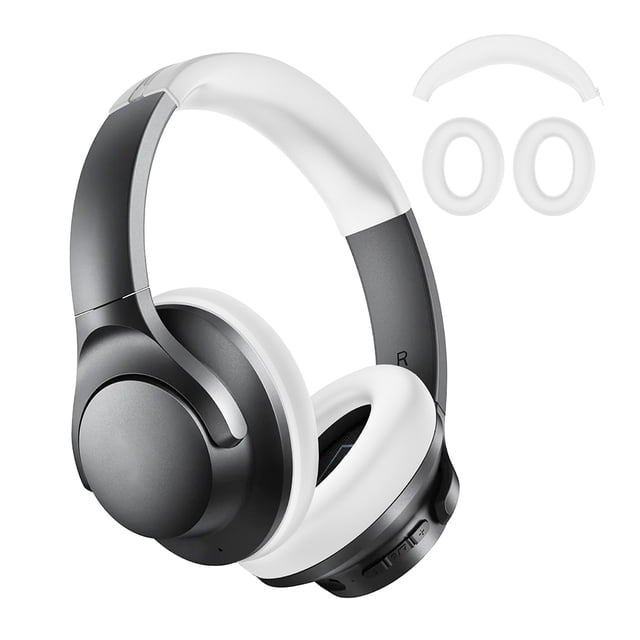 Almohadillas Silicona para Anker Soundcore Life Q20i() Color Blanco