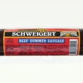Schweigert Beef Summer Sausage, 16oz Stick,82oz Servings, Shelf Stable