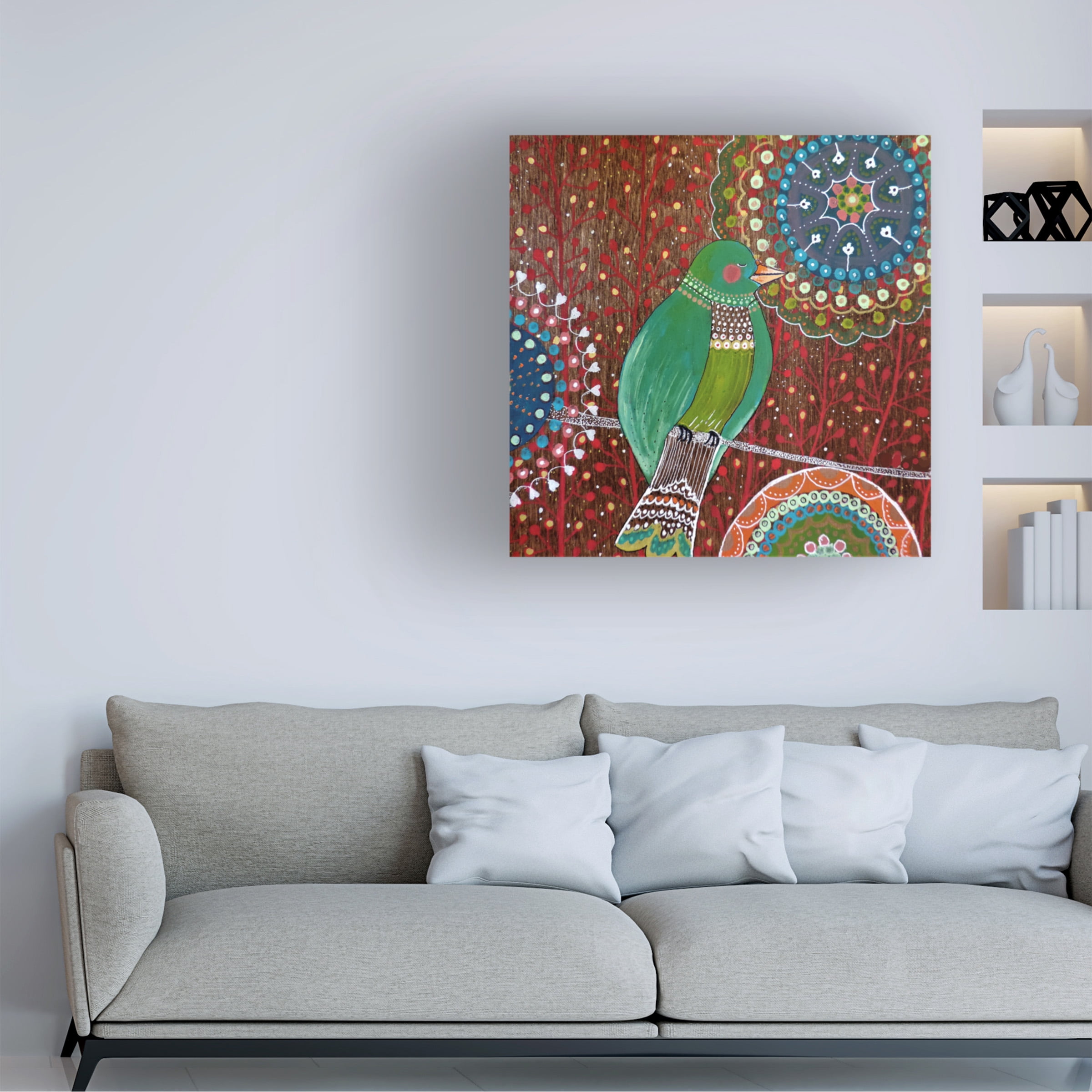 Sylvie Demers 'Pondy Cheri' Canvas Art