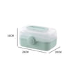 thumbnail image 4 of Caja organizadora de medicina familiar de gran capacidad, botiquín de primeros auxilios para el hogar (verde S) Tmvgtek Libre de BPA, 4 of 9
