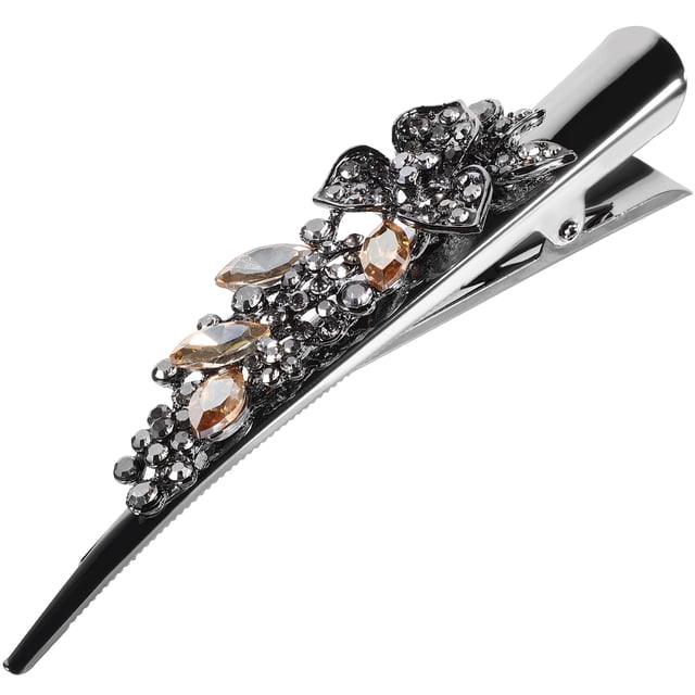 BEADCEST Accesorio De Plateado Con Rhinestones Para Peinados Y Formales