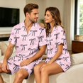 thumbnail image 4 of Halloween Pajamas Women Warm Color Ghost Pumpkin Print Pjs Sets 2 Piece Nightwear Soft Pjs Lounge Sets, 4 of 6