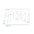 thumbnail image 2 of TCU Horned Frogs Tailgater Stencil, 2 of 2