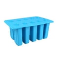 thumbnail image 1 of Xihbxyly Moldes para Paletas Diy, Silicona de Grado Alimenticio, Diseño de Fácil Liberación, Flexibles y Duraderos, Ideales para Postres Helados Saludables, Cepillos de Limpieza Prácticos, Juego de 1, 1 of 2