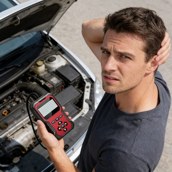 BotaniNest Scanner 12 Language Vehicle Code Check Vehicle Scan Reader For Automotive Engine Truck Mechanic Home Outdoor Garage Workshop