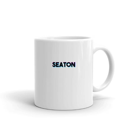 

Tri Color Seaton Ceramic Dishwasher And Microwave Safe Mug By Undefined Gifts