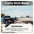 thumbnail image 3 of Trailer Hitch Mount Adjustable Trailer Drop Hitch Ball Mount Tow Drop Hitch 2 Inch Receiver With 6000-Pound Capacity For Trucks ,Weatherproof Double Locking Hitch Pin, 3 of 7