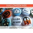 thumbnail image 2 of Random Halloween Buttons Pins - Halloween Favors - Halloween Party Favors - Resale Wholesale Loose Lot - 1 inch Mini Pinback Set of 50, 2 of 8