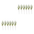 thumbnail image 3 of Advancent Rama de limón artificial decorativa de 6 piezas para decoración de balcón y jardín Decoración de jardín Type1 NO1, 3 of 6