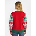 thumbnail image 3 of No Boundaries Christmas Sweater, Lightweight, Women's, 3 of 5