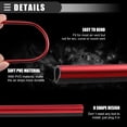 thumbnail image 6 of Unique Bargains 40 Pcs Universal Car Vent Outlet Trims Air Conditioner Vent Outlet Trim Decoration Strip Plating Red, 6 of 6