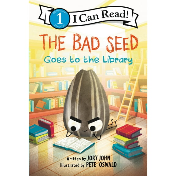 I Can Read Level 1 The Bad Seed Goes to the Library, (Hardcover)