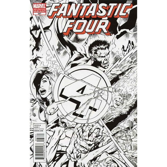Fantastic Four (Vol. 1) #587 (3rd) VF ; Marvel Comic Book
