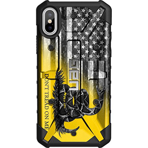- Gadsden Flag Customized Designs by Ego Tactical Over a UAG Urban Armor Gear Case for Apple iPhone X/Xs 5.8 Limited Edition Yellow