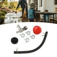 thumbnail image 4 of Fuel Shut Off Valve, Black Grommet Rubber Fuel Hose Fuel Shut Off Valve Grommet Service Kit Perfect Fit  For Repacement, 4 of 8
