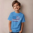 thumbnail image 2 of MuXiKeJi Clothes Girl American Flag Shirts Bow Tshirt 4th of July Shirt Cotton Short Sleeve Tees 2-12 Years, 2 of 7