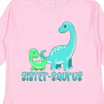 thumbnail image 4 of Inktastic Sister-saurus Cute Brontosaurus Family Boys or Girls Long Sleeve Toddler T-Shirt, 4 of 5