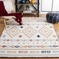 thumbnail image 2 of SAFAVIEH Marrakesh Lemoine Southwestern Polyester Area Rug, Ivory/Multi, 9' x 12', 2 of 8