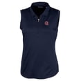 thumbnail image 2 of Women's Cutter & Buck Navy Gonzaga Bulldogs Forge Stretch Sleeveless Polo, 2 of 3