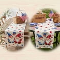 thumbnail image 4 of Uklsqma Independence Day Patriotic Table Runner, Multicolor Linen Table Linen Decor, 183 x 33 cm, for Dining Table Home Party Decoration, 4 of 6