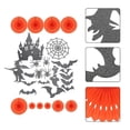 thumbnail image 3 of Abanico de papel Allinless 28 piezas decoraciones de Halloween, 3 of 3