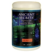 Ancient Secrets Aromatherapy Dead Sea Mineral Bath Salts, Eucalyptus, 2 Lb
