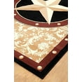 thumbnail image 3 of Furnish my Place 626 Star Gold Texas Western Star Decor Cowboy Area Rug Stain Resistant, Latex Backed Rugs, Gold (9'x13'), 3 of 4