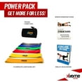 thumbnail image 2 of 6 BAND LOOP SET. Stretch Bands For Legs, Yoga, Pilates, Strength Training, & Physical Therapy, 2 of 4