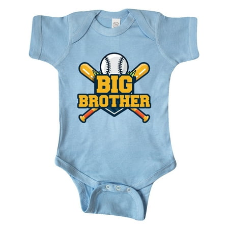 

Inktastic Big Brother Baseball Gift Baby Boy Bodysuit