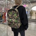 thumbnail image 4 of Mochila de marca de diseñador para hombre y mujer, mochila informal con diseño de mono y camuflaje verde para mujer y hombre, gran oferta, envío gratuito, 4 of 4