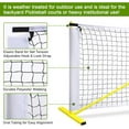 thumbnail image 2 of Official Regulation Size Pickleball Net, 22x3ft, Durable Design for Indoor/Outdoor, 2 of 6
