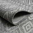thumbnail image 3 of Paco Home Modern Oudoor Rug Boho Design in Grey - 3'11" x 5'3" (4'x5'), 3 of 5