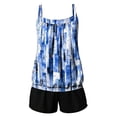 thumbnail image 4 of HUAXUN Tankinis Swimwear for Women Full Coverage Swimsuits Tummy Control Swimsuits for Women Modest Swim Tank Top 2 Piece Swimsuits Floral Print Cami Tops, 4 of 4