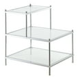 thumbnail image 2 of Ergode Royal Crest 2 Step Glass Chairside End Table, 2 of 2