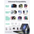 thumbnail image 3 of Miroddi Wireless Charging Mouse Pad, Gaming Mousepad with Phone Holder, Rubber Extra Large Desk Mat with 15W Fast Charging for Home, Office, Game Room, 3 of 7