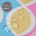 thumbnail image 5 of Easter Shower Curtain, Colorful Eggs Cute Machine Washable Waterproof Fabric for Bathroom Bathtub Decor with Hooks 72x72, 5 of 6
