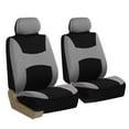 thumbnail image 2 of Light & Breezy Flat Cloth Car Seat Cover Set For Car Truck SUV Van - Full Set, 2 of 6