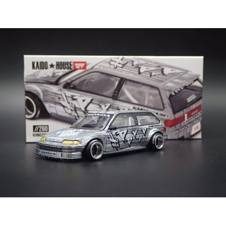 HONDA CIVIC EF KAIDO V1 #260 KAIDO HOUSE MINI GT RAW CHASE 2026 1:64 DIECAST MODEL CAR