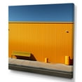 thumbnail image 2 of Designart "Zen: Linear Order In Yellow And Blue" Minimalism Canvas Prints, 2 of 7