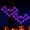 2Bats, variant on Halloween Decorations, 2 Pack Bat Window Lights, 8 Modes Battery Operated Halloween Lights with Timer, Waterproof Window Silhouette Light for Indoor Window Door Yard Party Decor