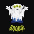 thumbnail image 2 of Junior's Toy Story Halloween Squeeze Alien Boo Ghosts  Racerback Tank Top Black X Large, 2 of 5