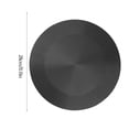 thumbnail image 4 of Advancent Placa de conducción de calor de aluminio, difusor de calor, placa de descongelación, cocina, carne rápida, bandeja de descongelación, Utensilios de cocina negro 28 cm * 4 mm Advancent HA006606-02, 4 of 6