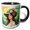 Black/White, variant on 3drose, Spring Woman. Four Season Series. Charming Art. Colorful Gift, Charm, 11oz Mug