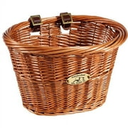 Nantucket Bicycle Basket Co. Tom Nevers Collection - Bicycle Basket, Honey Stain