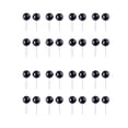 thumbnail image 1 of 200 piezas DIY agujas estilo muñecas ojos juguetes de peluche ojos animales muñeca ojos accesorios para arte artesanía juguetes suministros (6 mm), 1 of 7