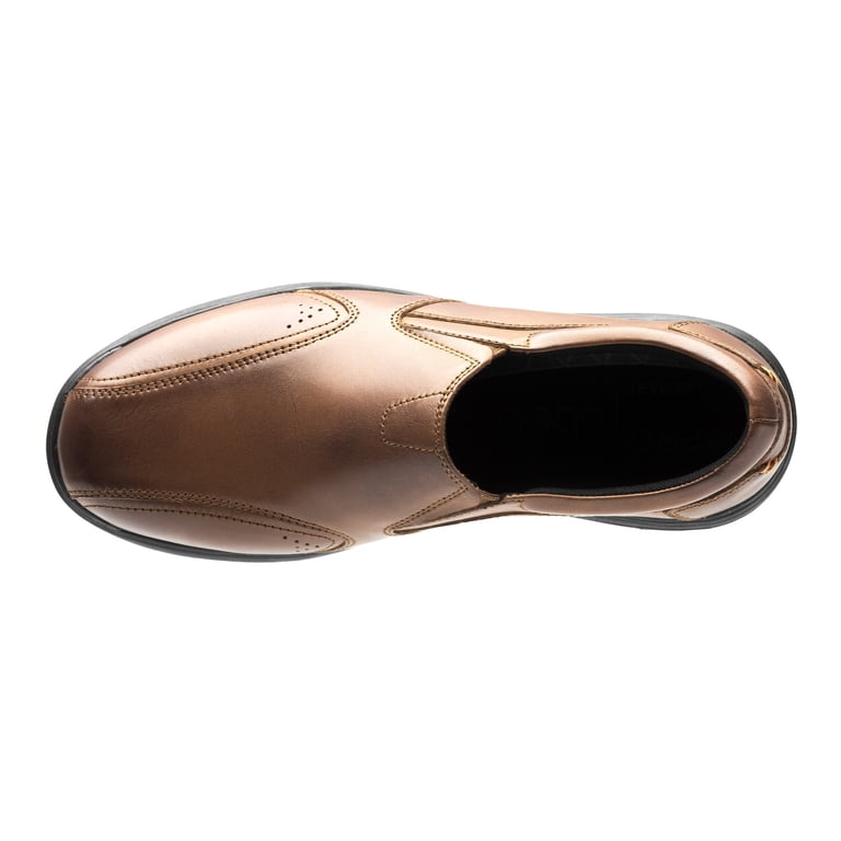 Abeo Brown Leather Slip On Loafer Suregrip Slip Resistant Soles Comfort Men\'s 13 ABEO Men main image 3