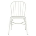 thumbnail image 3 of Safavieh Everleigh Outdoor Patio Side Chair - Matte White, 3 of 8